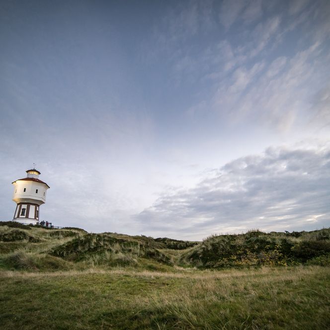 Wahrzeichen der Insel Langeoog - Der Wasserturm