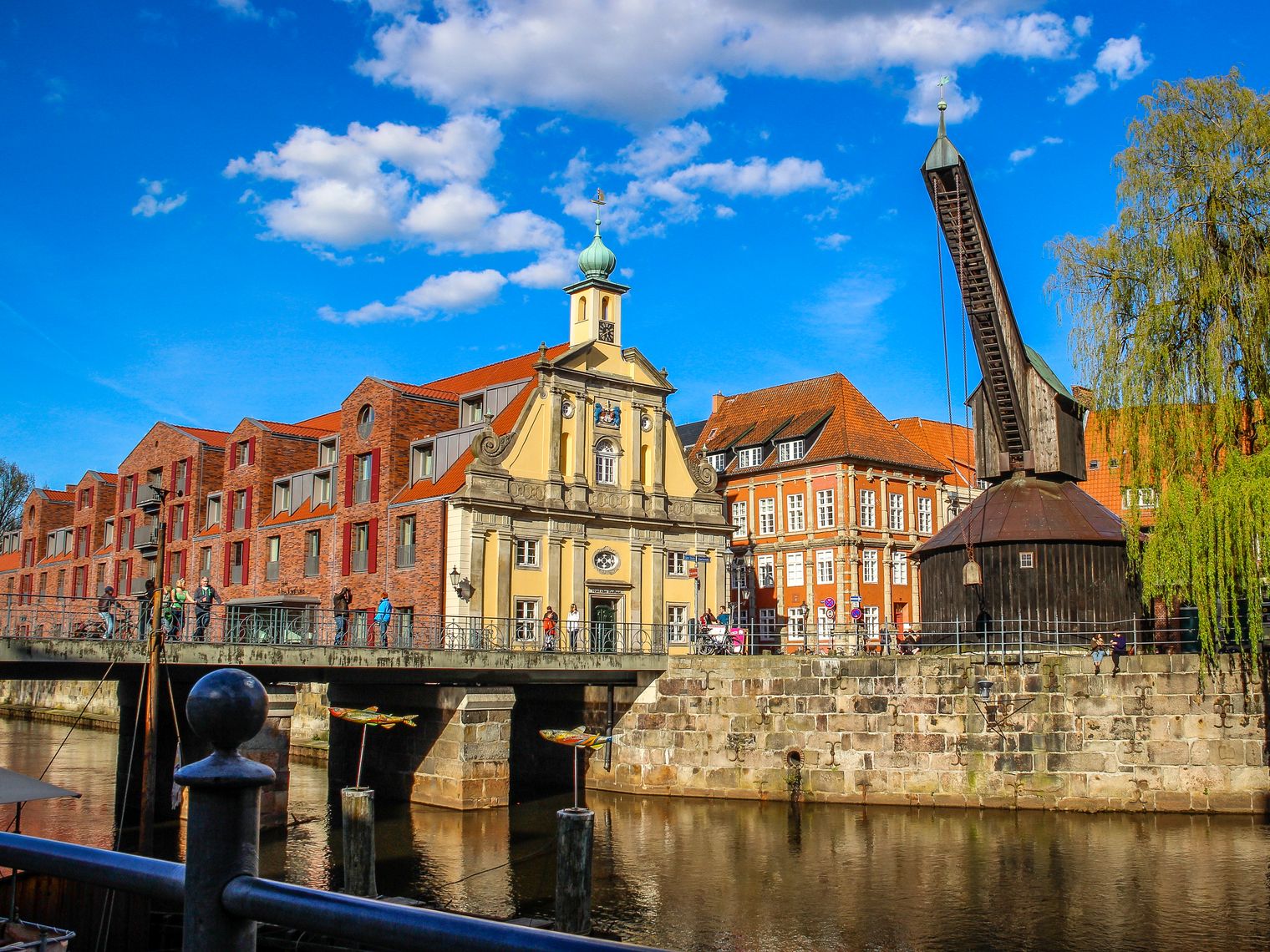 Lüneburg Stintmarkt Ilmenau