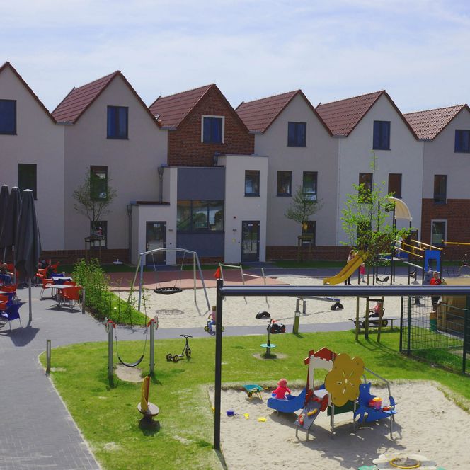 Spielplatz im Innenhof