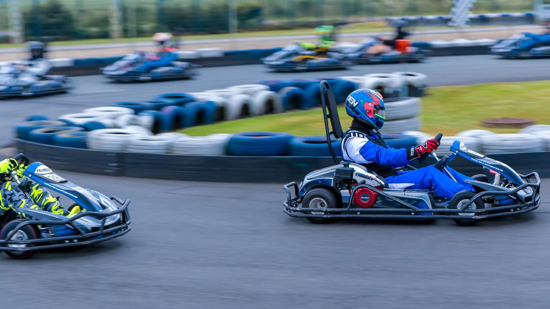 Outdoor Kartbahn im Ralf Schumacher Kartcenter
