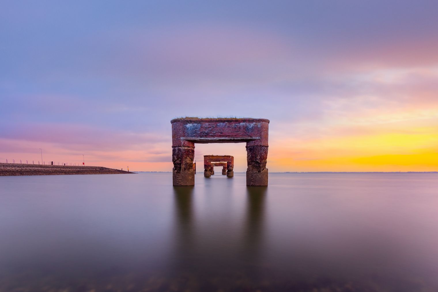Alter Fähranleger in Eckwarderhörne