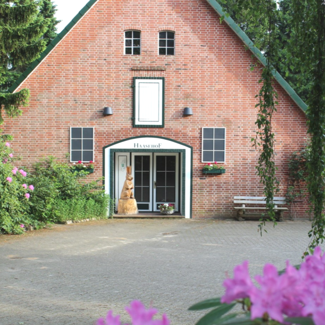 Haasehof Sittensen - Der Eingang zum Bauernhaus