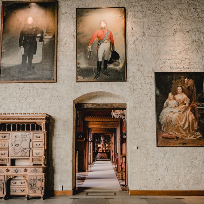 Innenbereich vom Schloss Marienburg