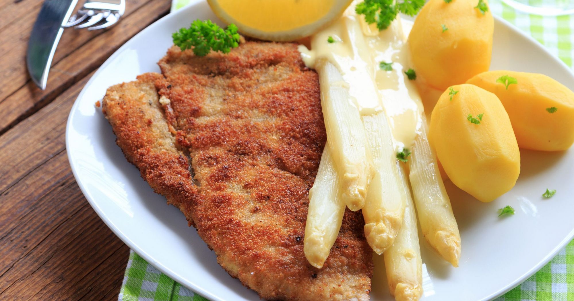 Rezept klassischer Spargel