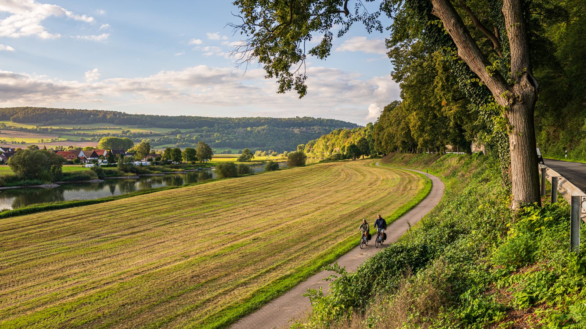 Weserradweg im Weserbergland