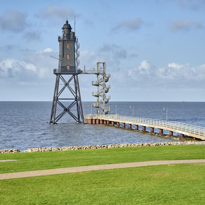 Leuchtturm Obereversand in Dorum-Neufeld 