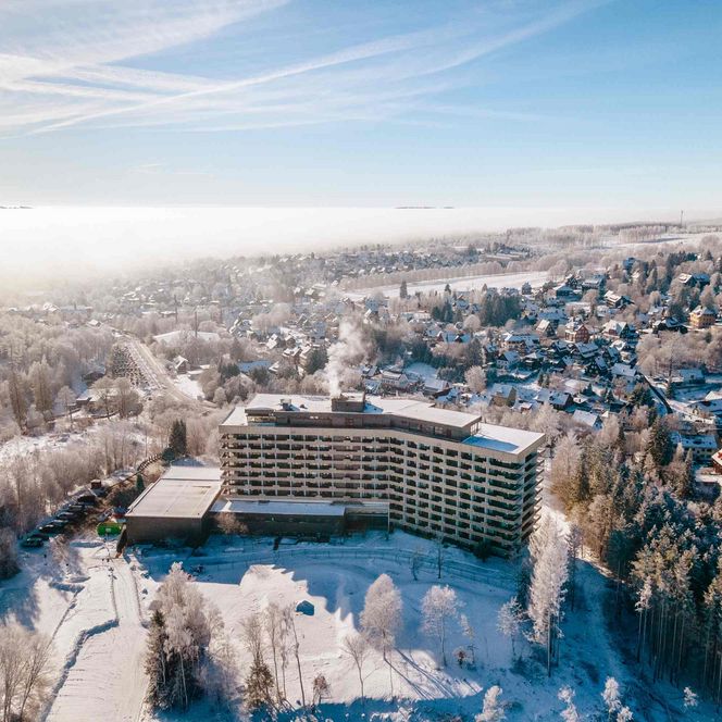 AHORN Harz Hotel Braunlage -Panorama Winteransicht