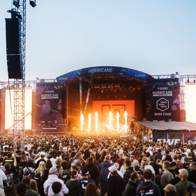 Konzert auf dem Hurricane Festival