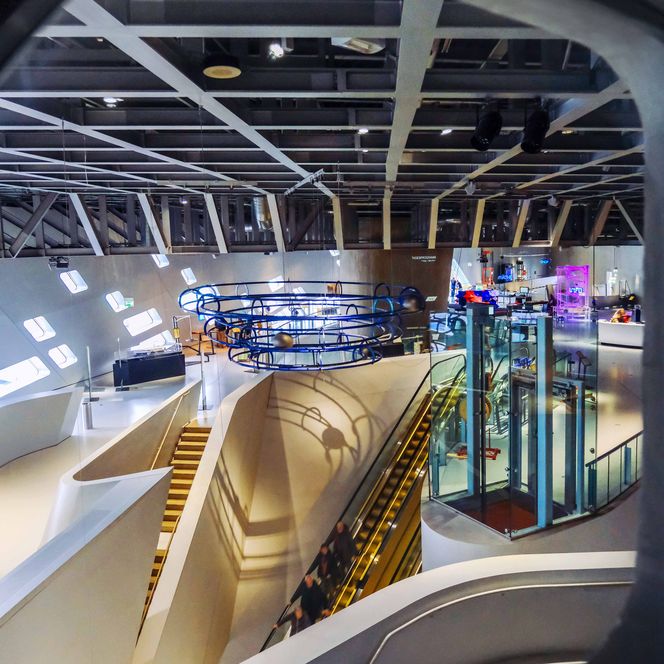 Innenarchitektur des phaenos