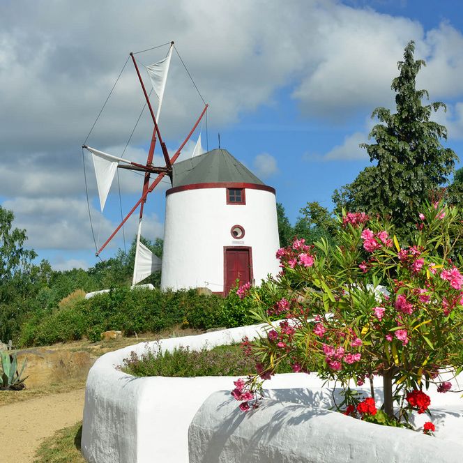 Portugiesisch Mühle im Mühlenmuseum Gifhorn