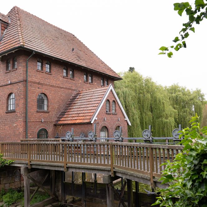 Historische Mühle