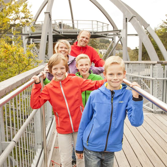 Familienausflug auf dem Baumwipfelpfad Harz