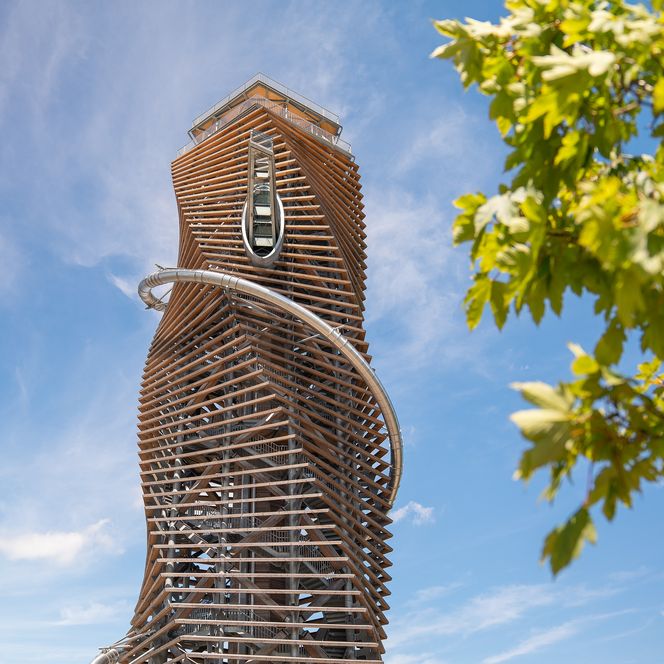  De Harz toren in Torfhaus