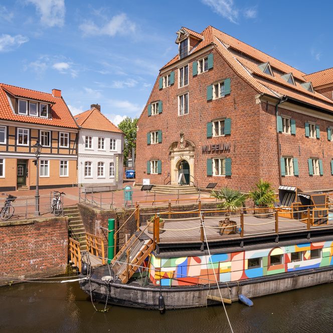 De Kunstkudder in de Hanzestad Stade.