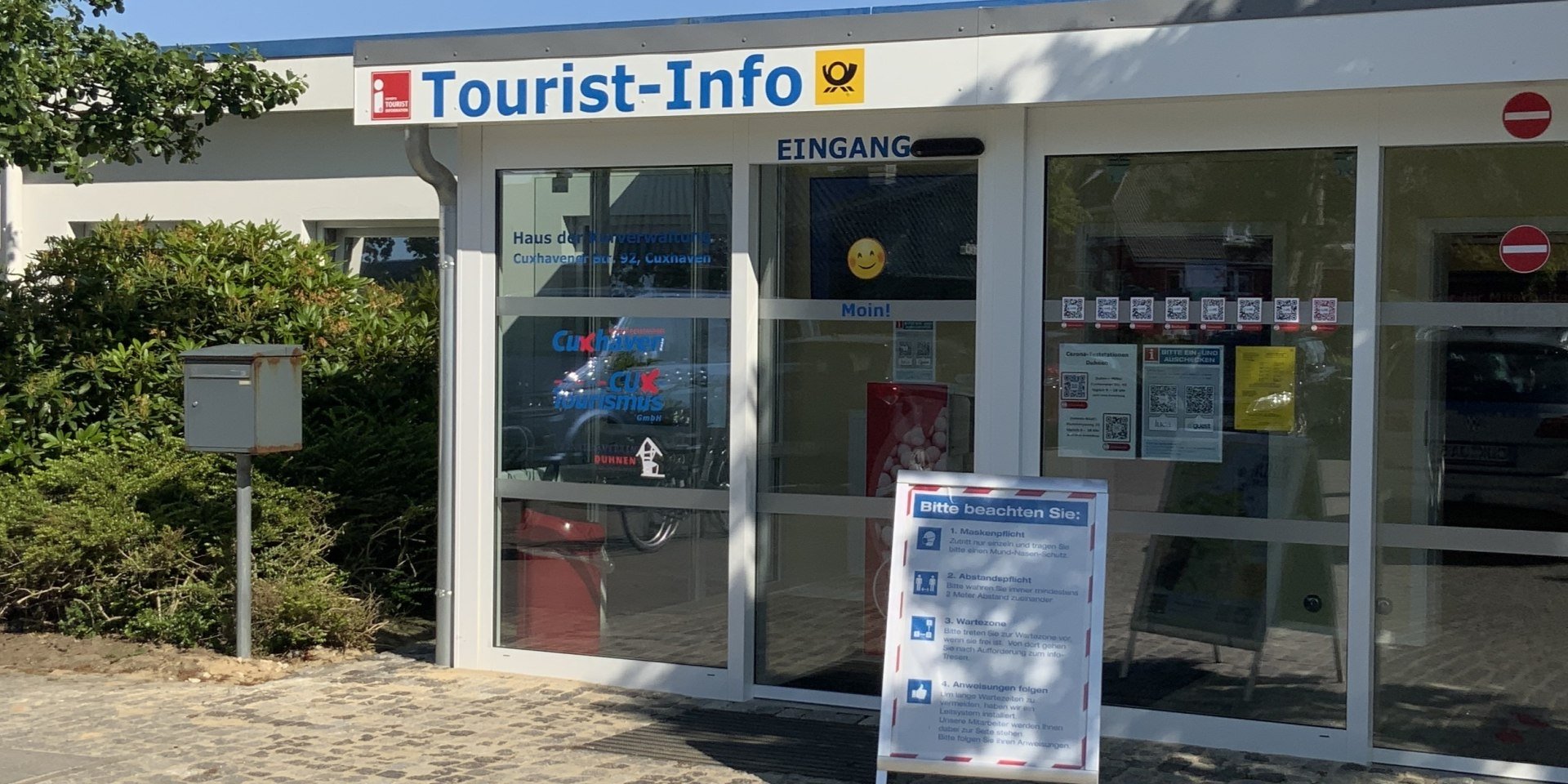 Tourist-Information Duhnen Außenaufnahme