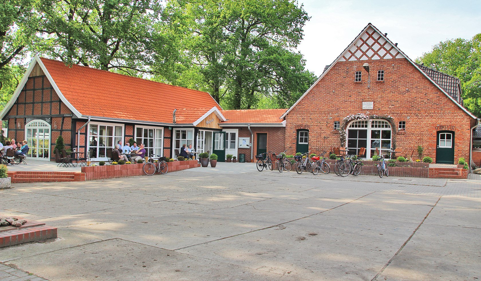 Das Hofcafé des Ferienhof Nyenhuis in Bippen in Niedersachsen , © Ferienhof Nyenhuis