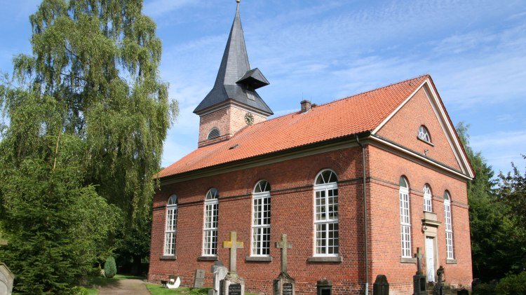 Ev.-luth. Kirche Oiste, © Mittelweser-Touristik GmbH