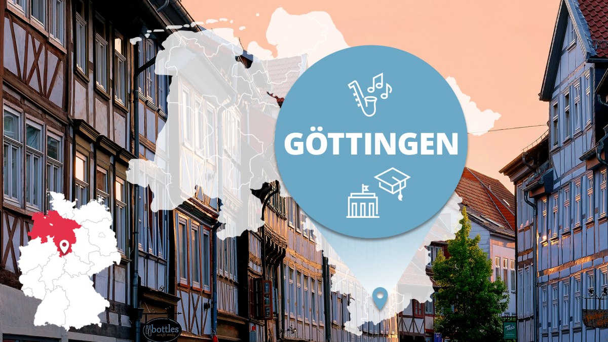 Städtekarte Göttingen