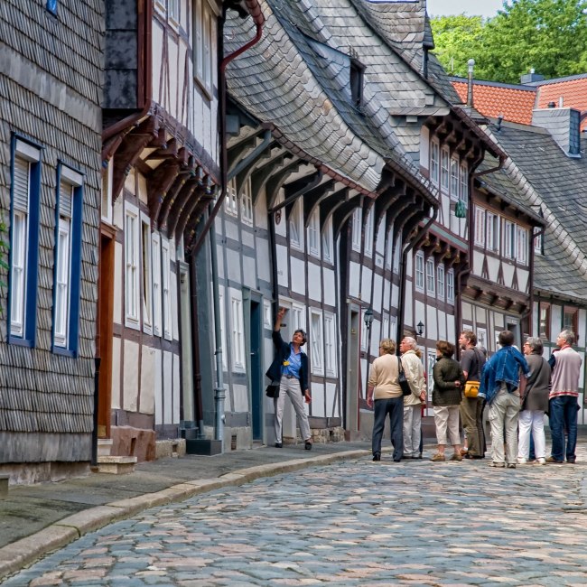 Stadtführung durch die alten Straßen Goslars, © GOSLAR marketing GmbH / Stefan Schiefer
