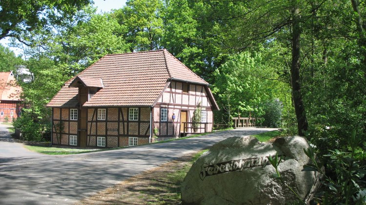 Die Wassermühle in Federlohmühlen, © Touristikverband Landkreis Rotenburg zwischen Heide und Nordsee e.V./ P. Welz
