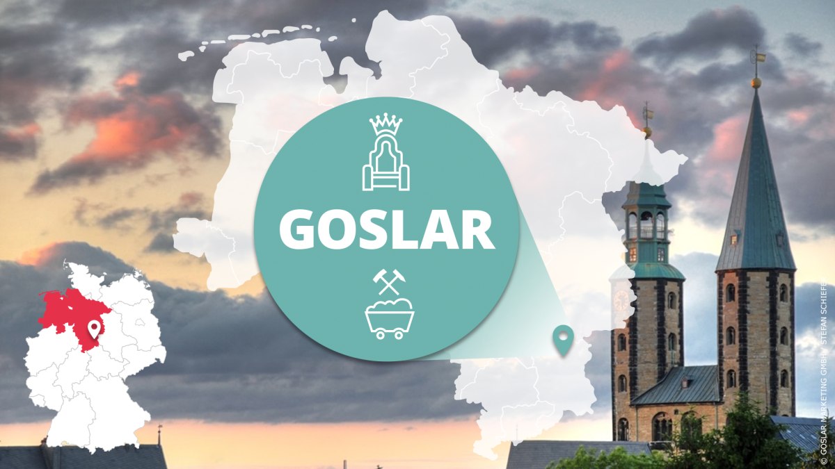 Städtekarte Goslar