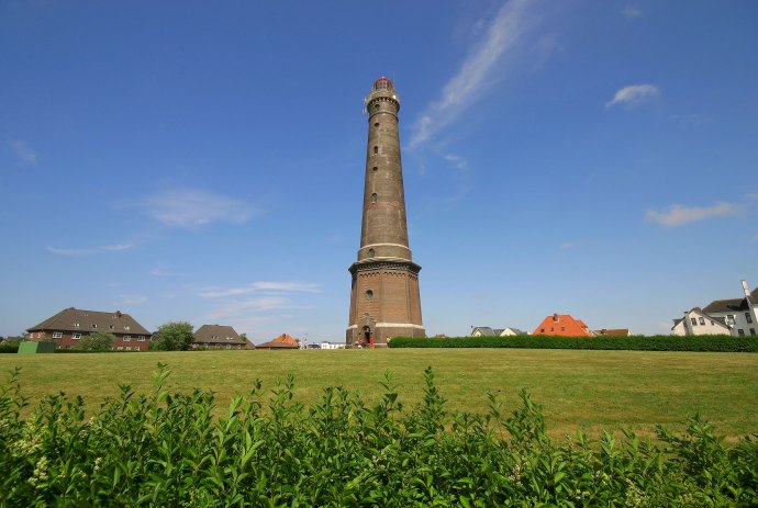 Neuer Leuchtturm auf der Insel Borkum, © Wirtschaftsbetriebe Borkum