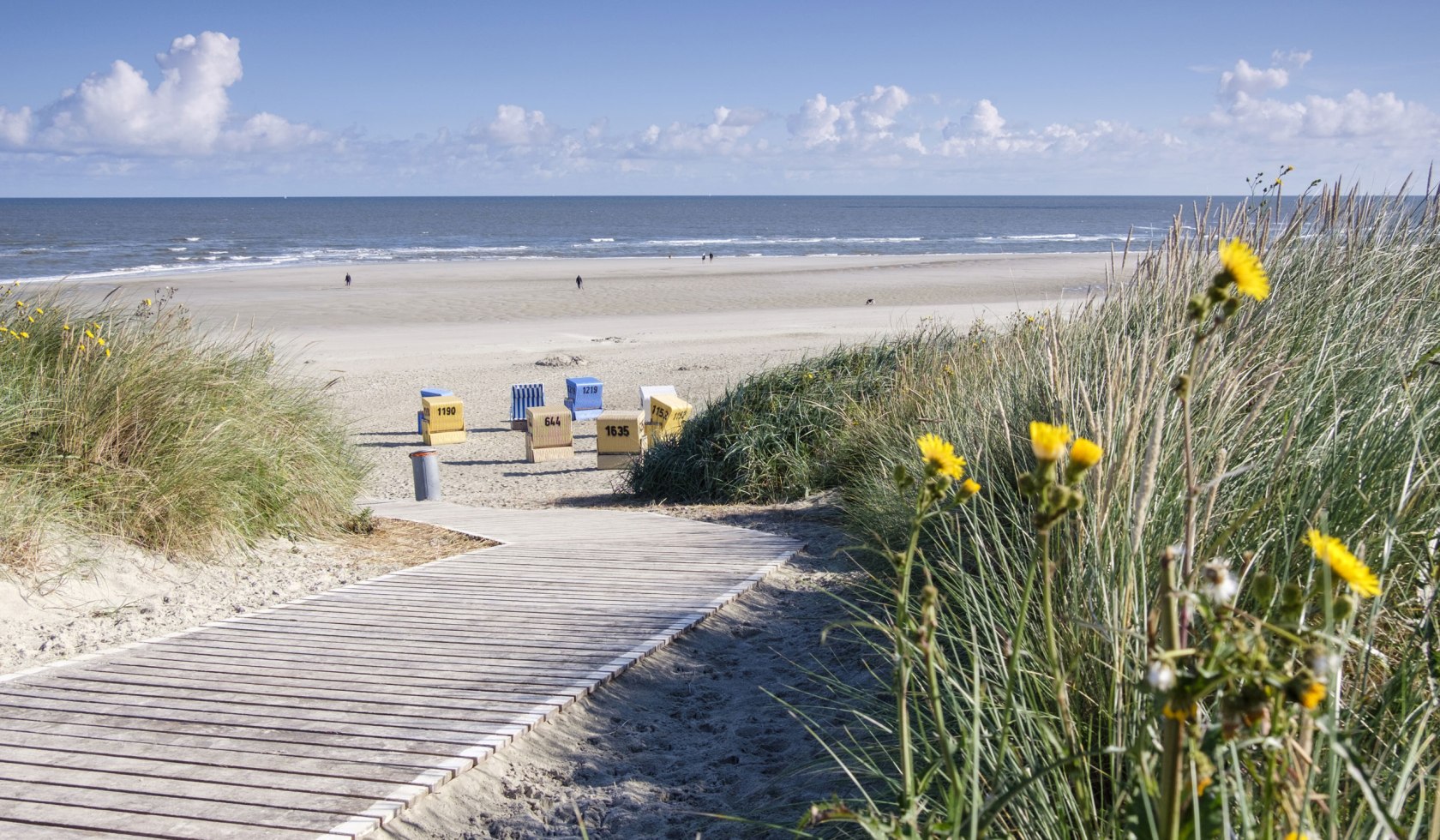 Langeoog bietet 14 km unbefestigten Naturstrand, © Tourismus-Service Langeoog / Martin Foddanu