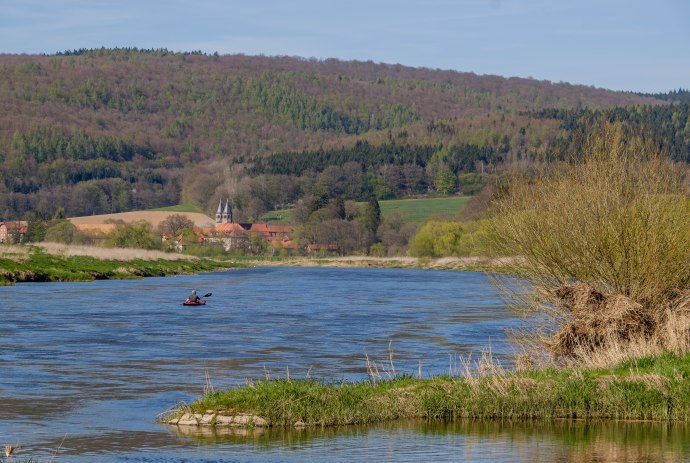 Weser im Naturpark Münden 