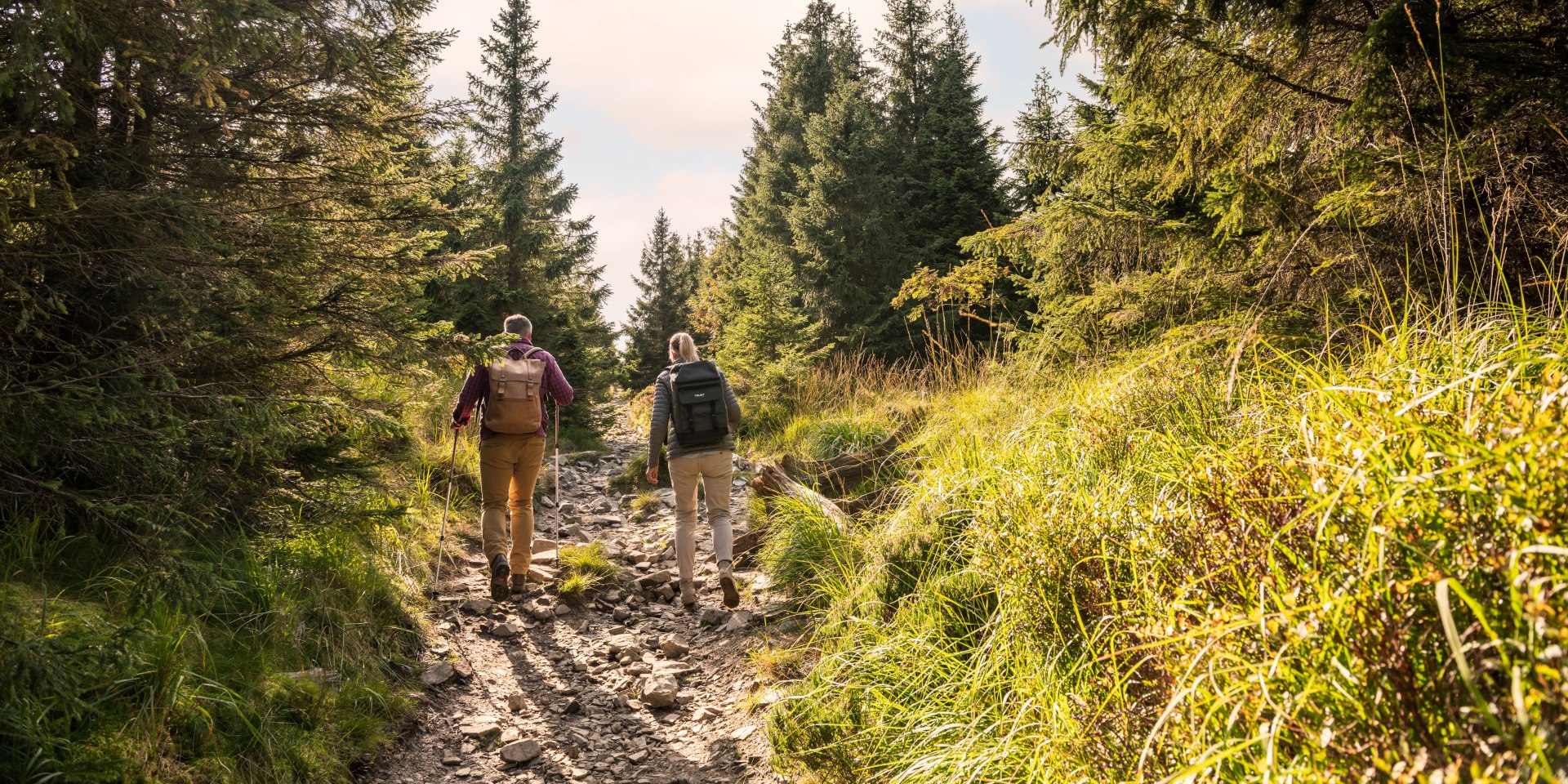 Paar wandert im Harz, © TMN / Markus Tiemann