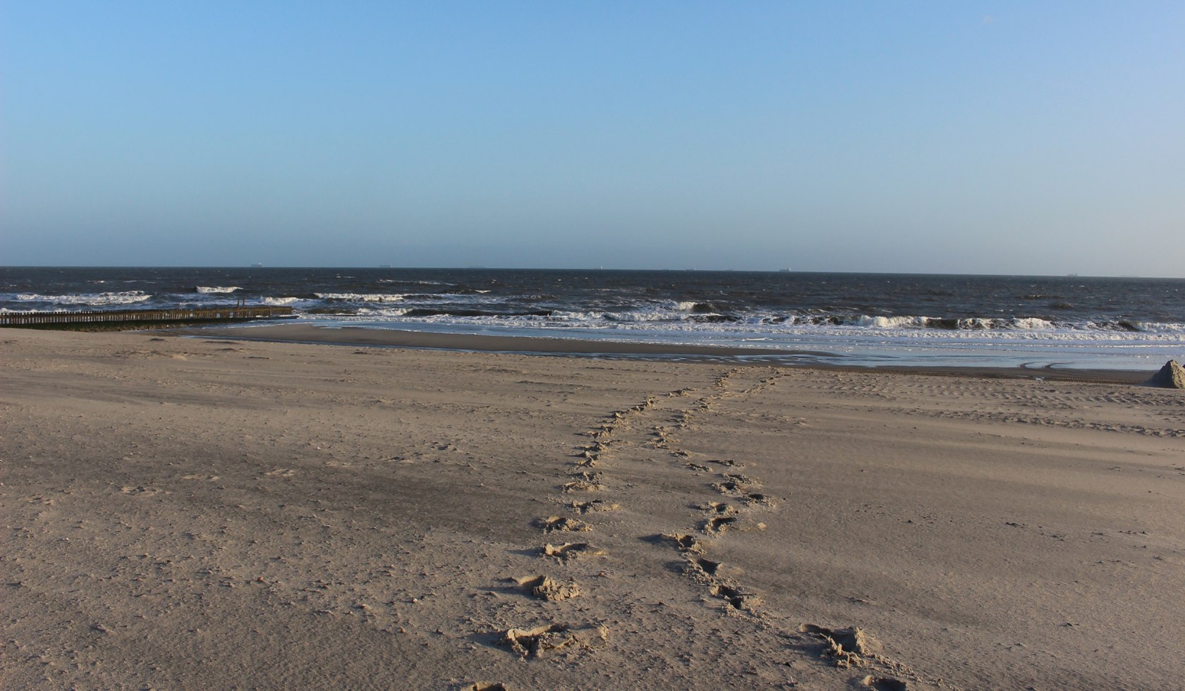 Fußspuren im Sand, © Kurverwaltung Wangerooge