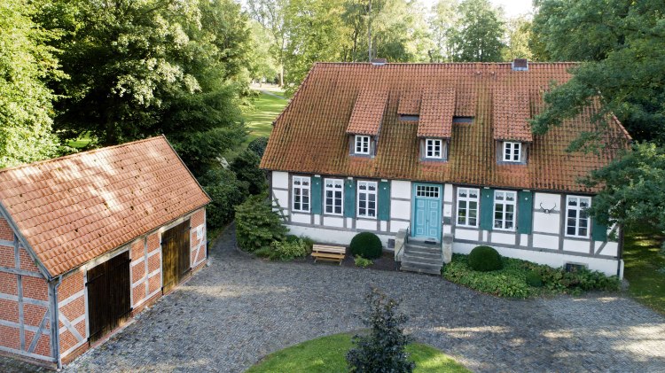 Altes Forsthaus auf dem Erdmannradweg, © Niedersächsische Landesforsten / Martin Egbert