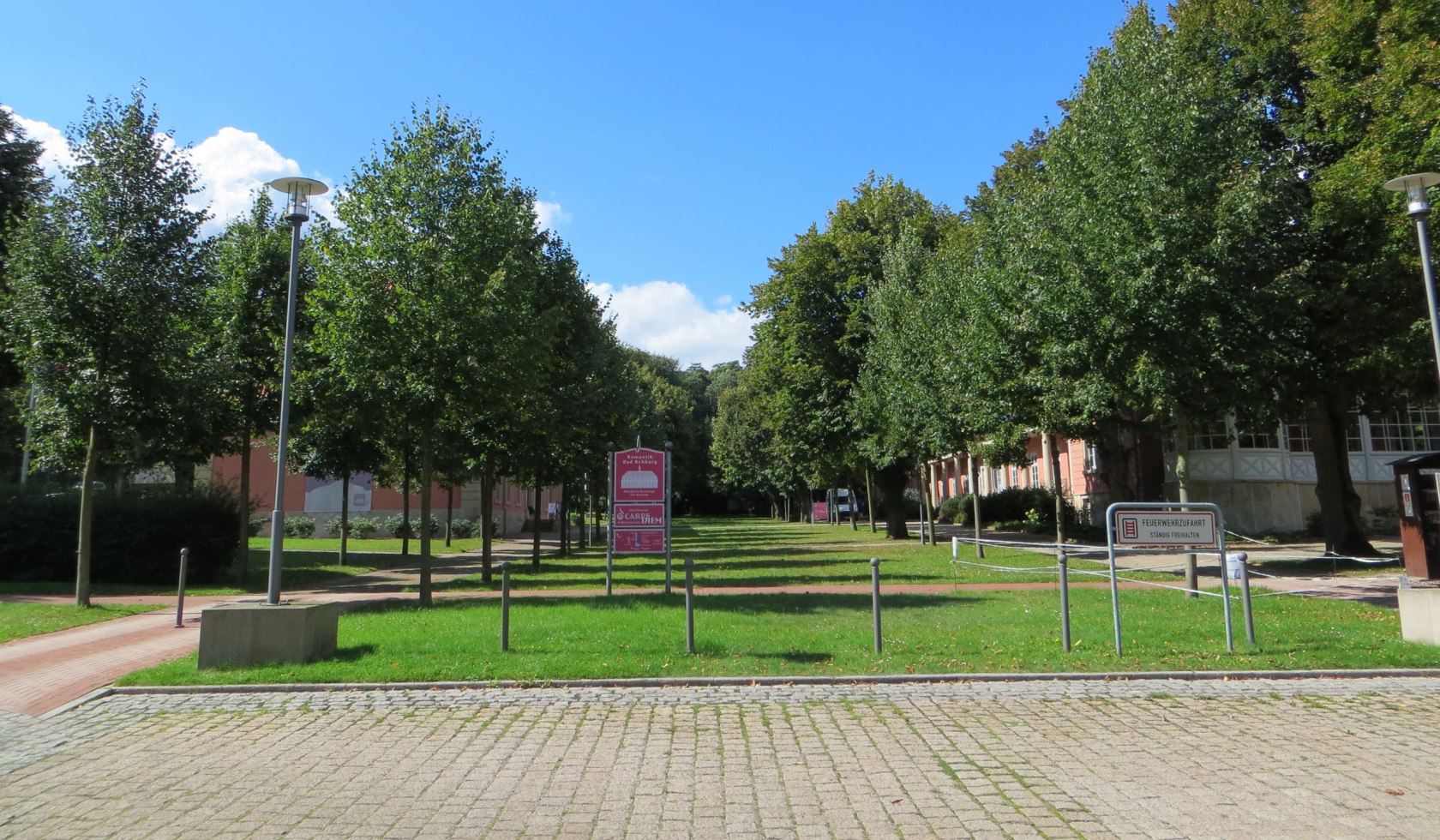 Parkanlage in der Romantik Bad Rehburg, © Stadt Rehburg- Loccum