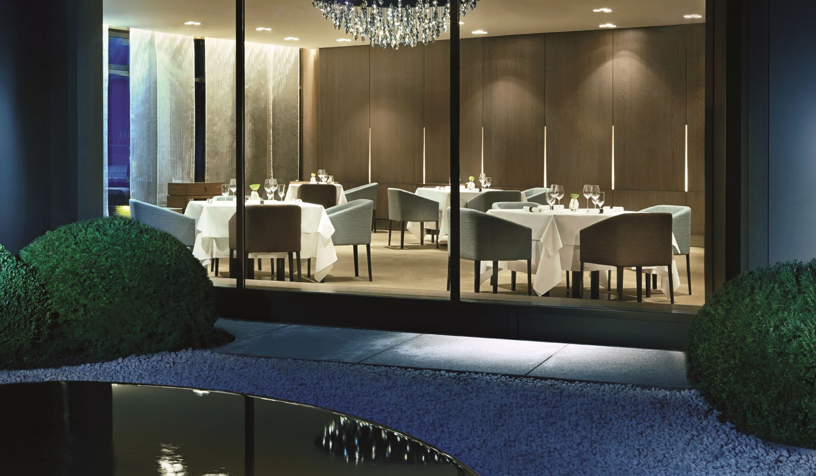 Außenansicht des Aqua im Ritz Carlton in Wolfsburg, © The Ritz-Carlton / Gary Schmid