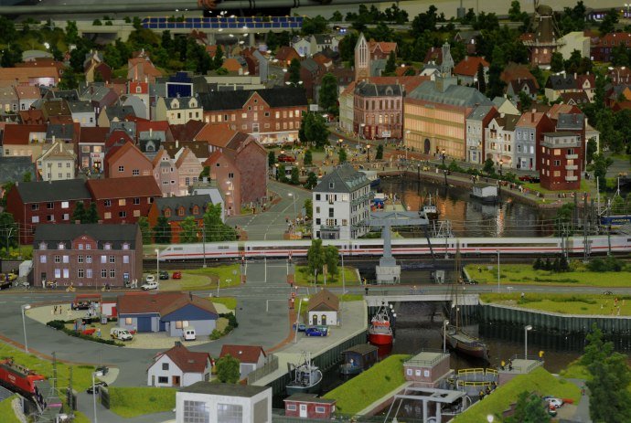 Miniaturansicht von Emden Stadt, © Leeraner Miniaturland