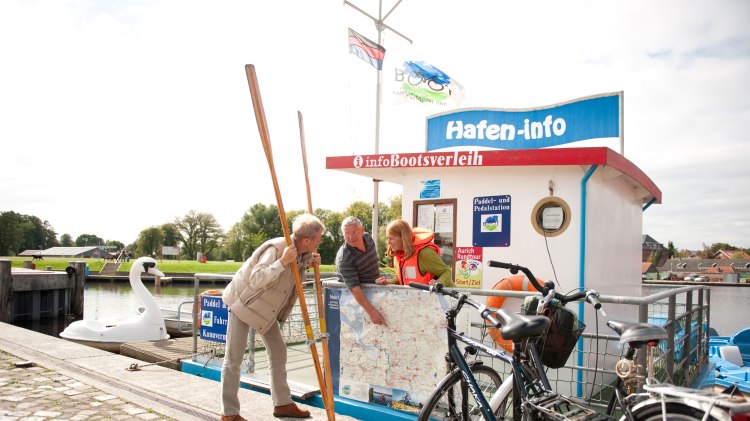 Aurich Hafen II, © Verkehrsverein Aurich / Babette Ehrt