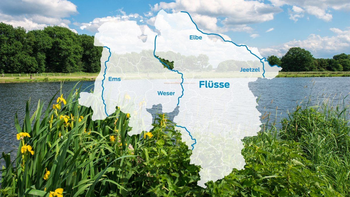 Übersicht Flusslandschaften in Niedersachsen, © TourismusMarketing Niedersachsen GmbH / Dieter Schinner