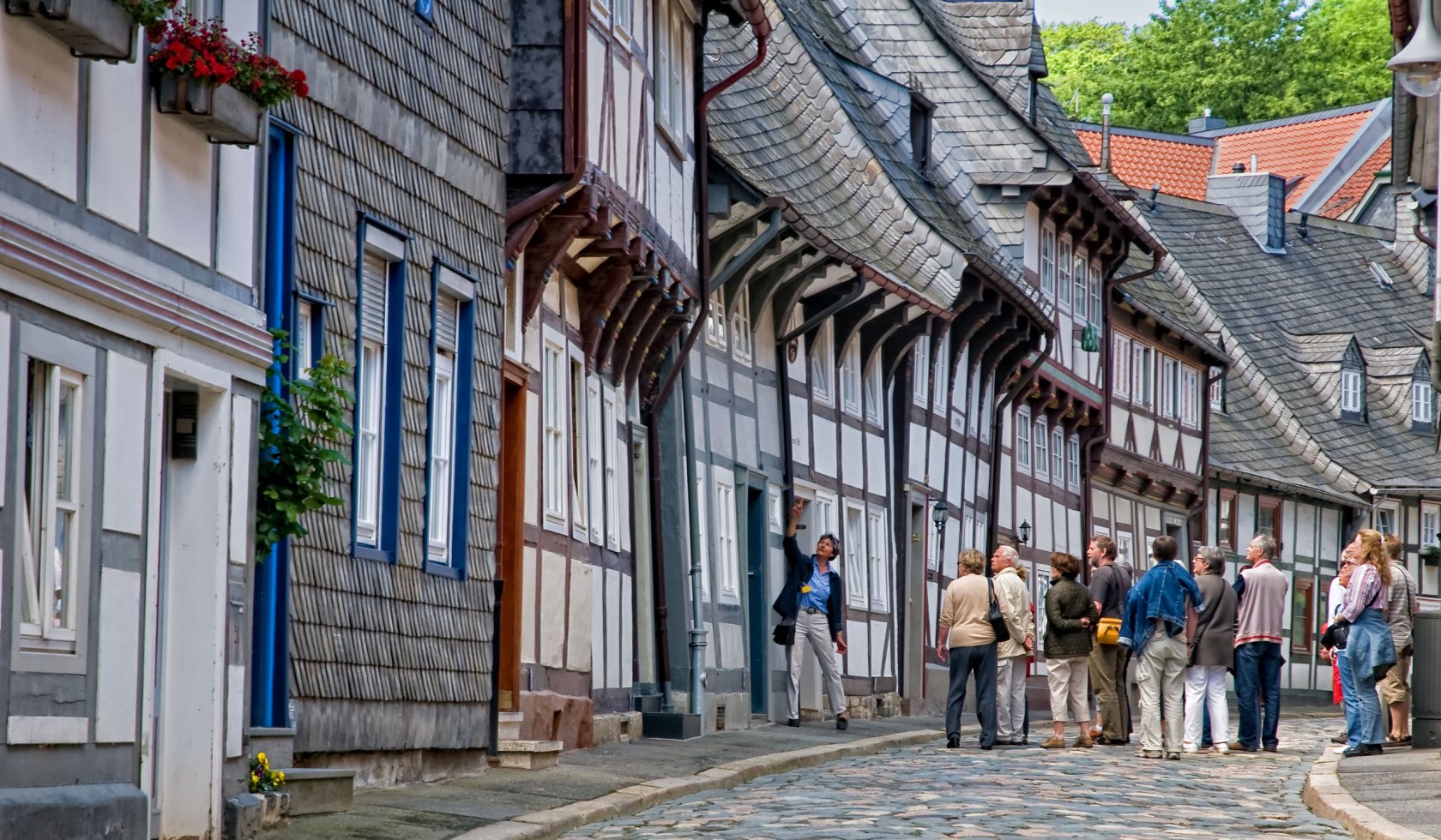 Stadtführung durch die alten Straßen Goslars, © GOSLAR marketing GmbH / Stefan Schiefer