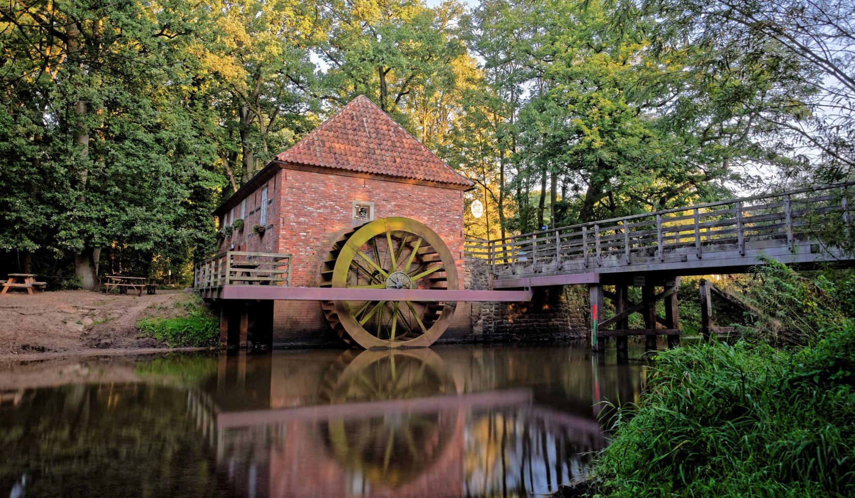 Wassermühle an der Oste in Selsingen, © Tourismusverband Landkreis Rotenburg / Björn Wengler Fotografie