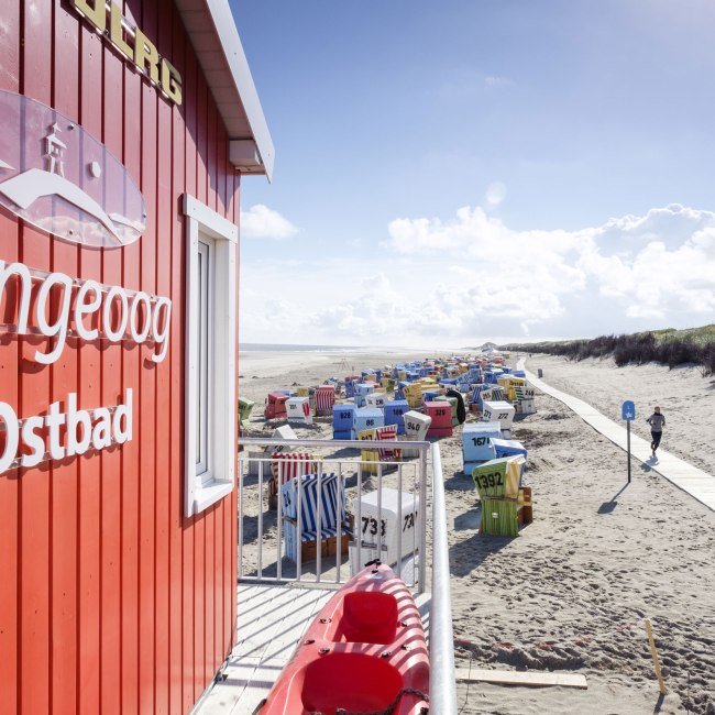 Langeooger Strand am Ostbad, © Tourismus-Service Langeoog / Martin Foddanu