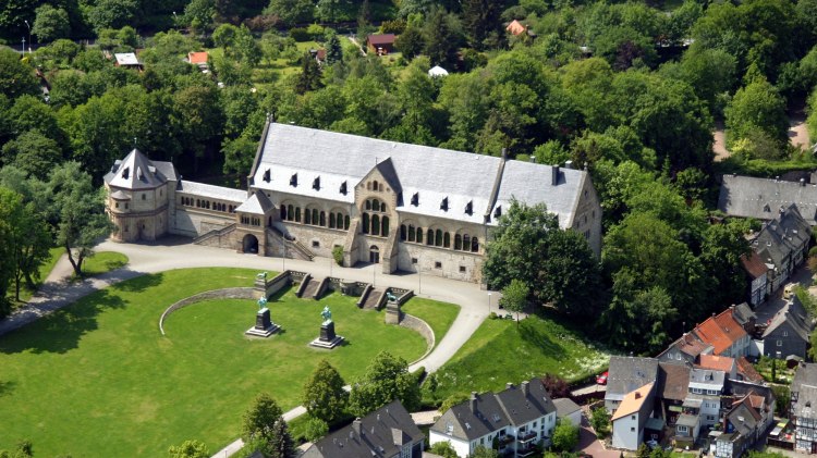 Kaiserpfalz Goslar von Oben, © Goslar marketing gmbh