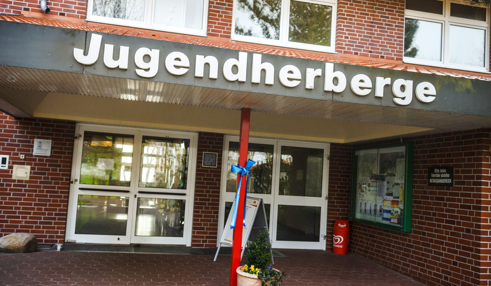 Eingang, © Die JugendHerbergen gemeinnützige GmbH / R. Pupeter