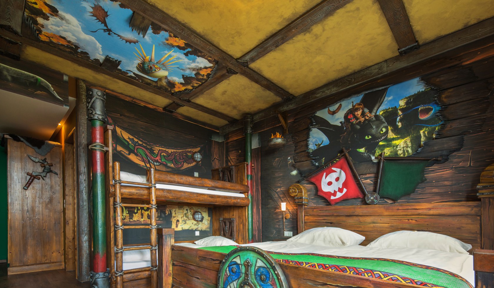 Das Drachenzimmer, © Heide Park Abenteuerhotel