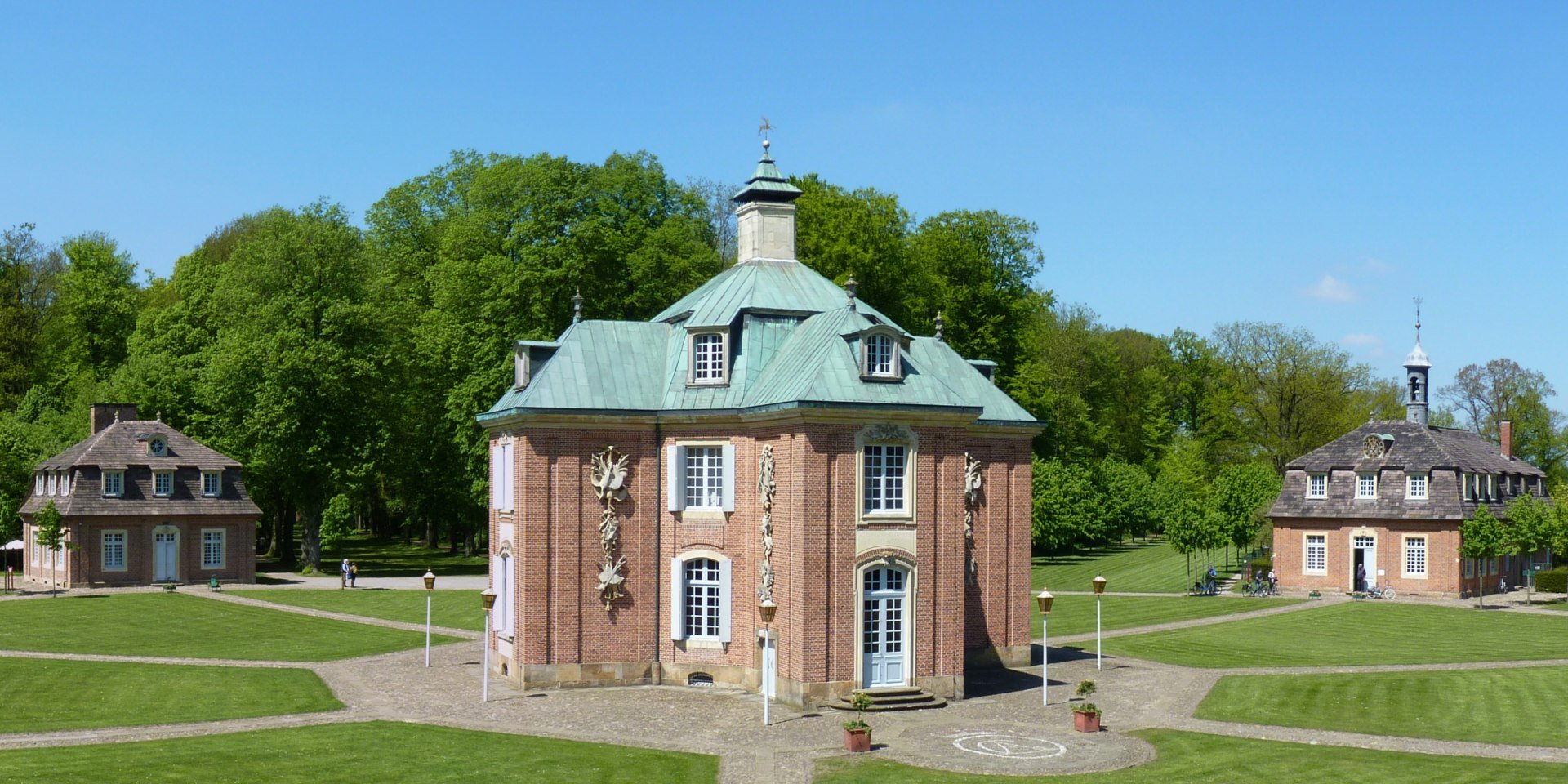 Zentralpavillion, © Emslandmusum Schloss Clemenswerth
