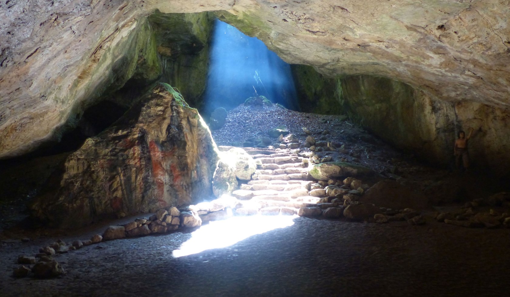 Einhornhöhle, Blaue Grotte, © GUF e. V./ Ralf Nielbock