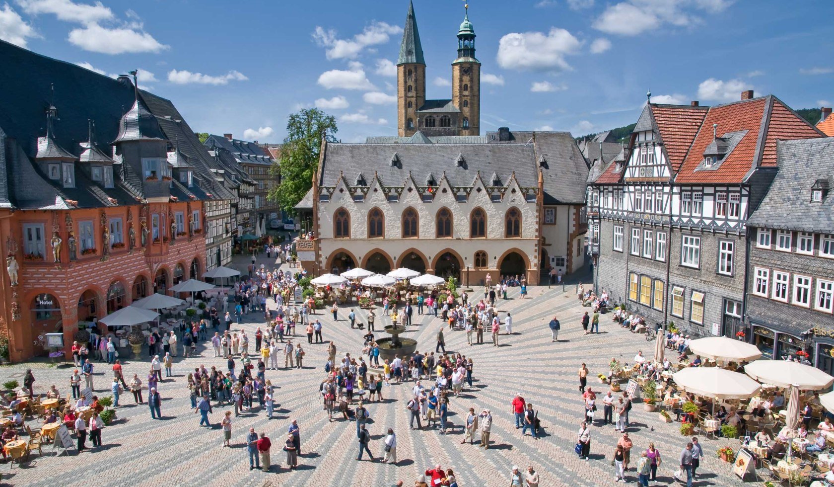 Marktplatz von Goslar, © GOSLAR marketing gmbh / Stefan Schiefer