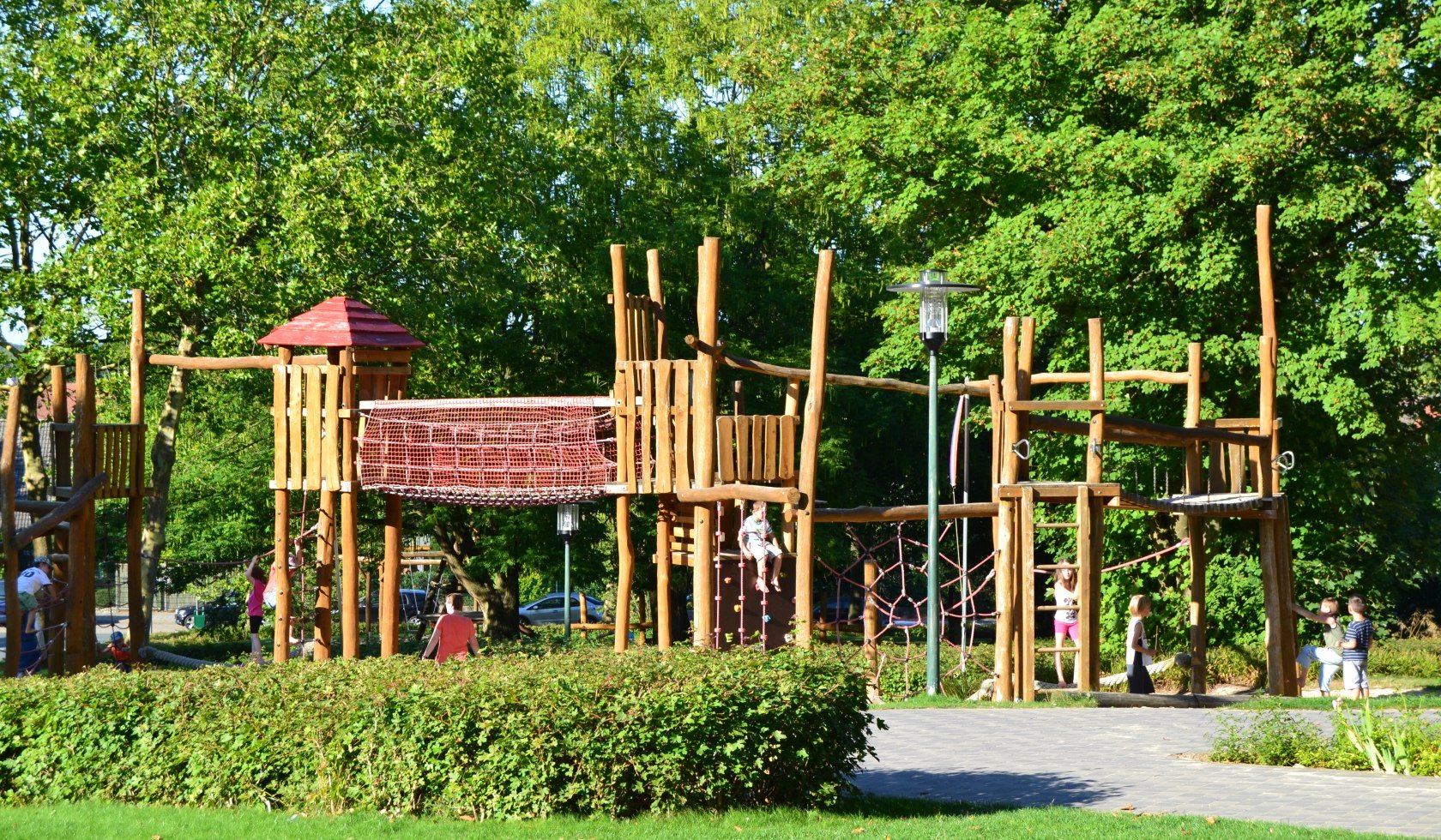 Klettergerüst Familienpark Bad Essen, © Tourist-Information Bad Essen