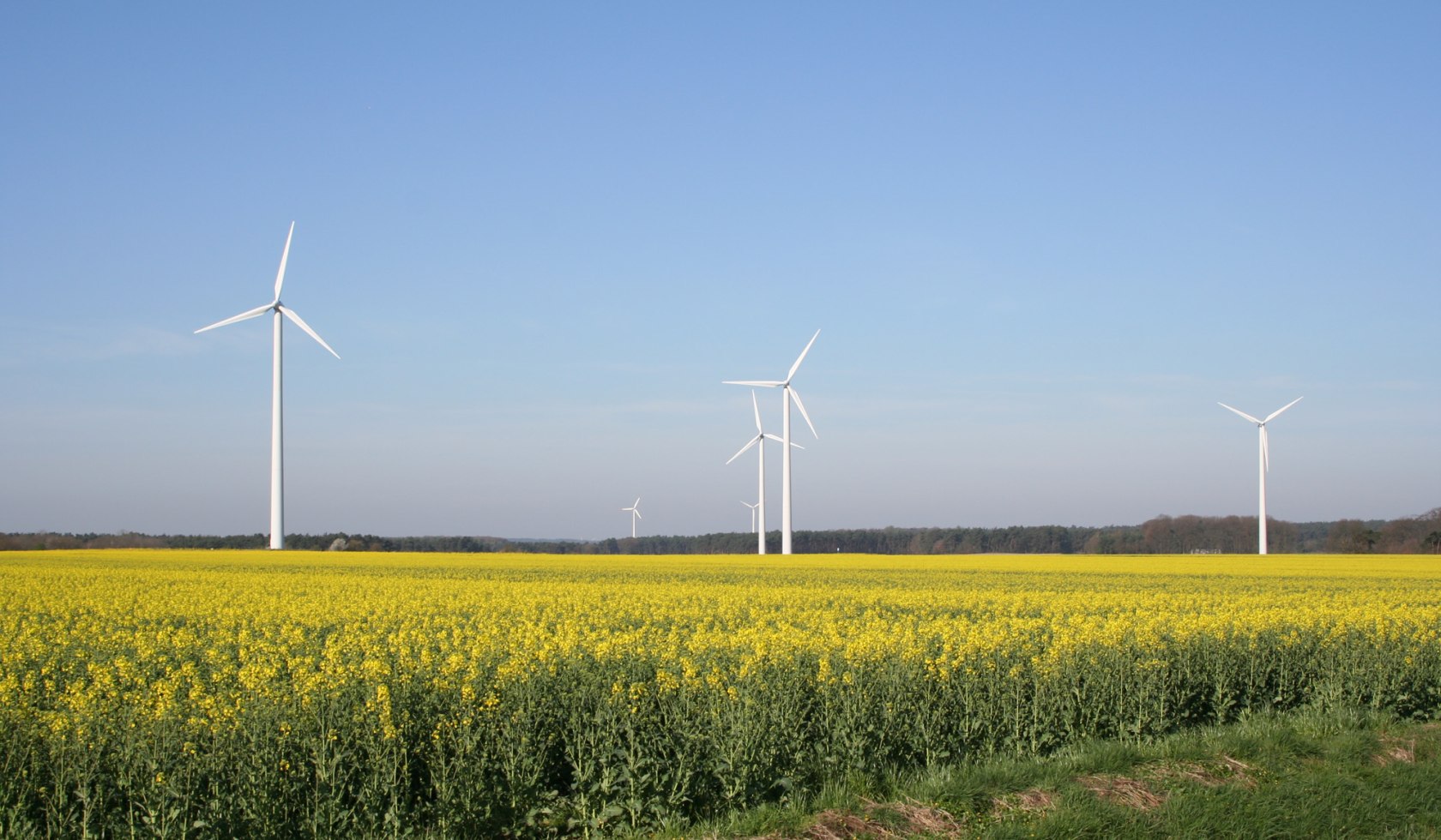 Windkraftanlagen, © Mittelweser-Touristik GmbH