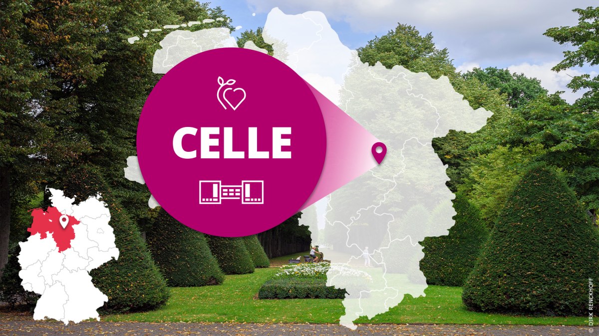 Städtekarte Celle