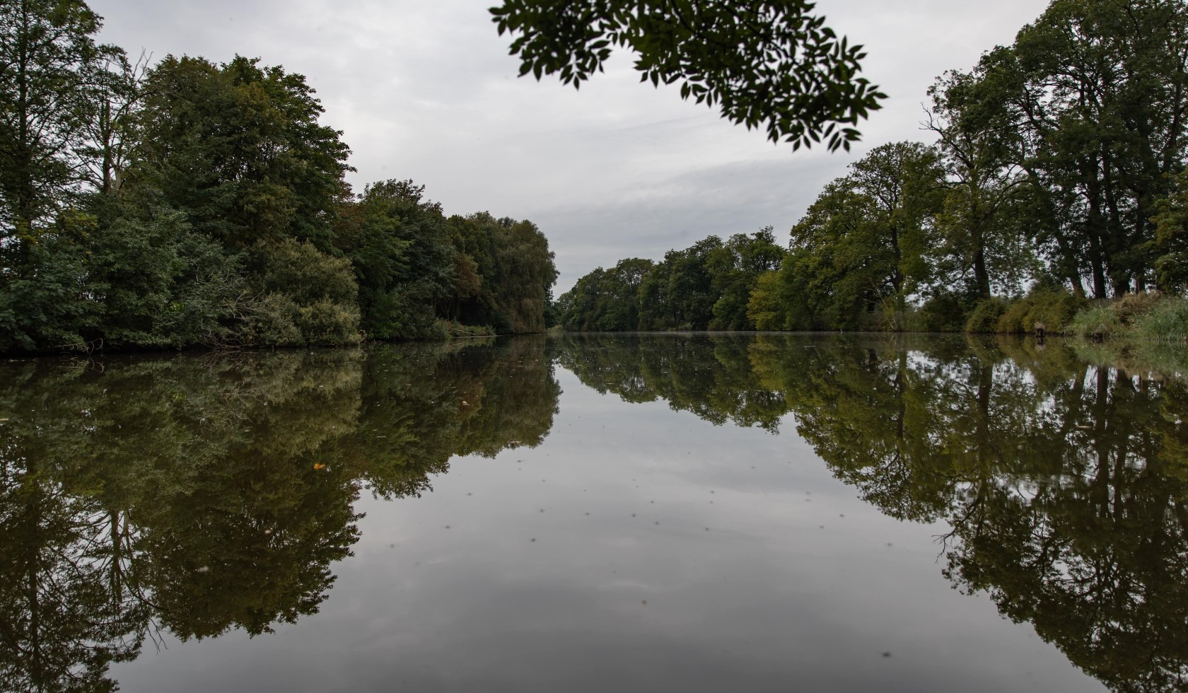 Bäume spiegeln sich in Teich, © TourismusMarketing Niedersachsen GmbH