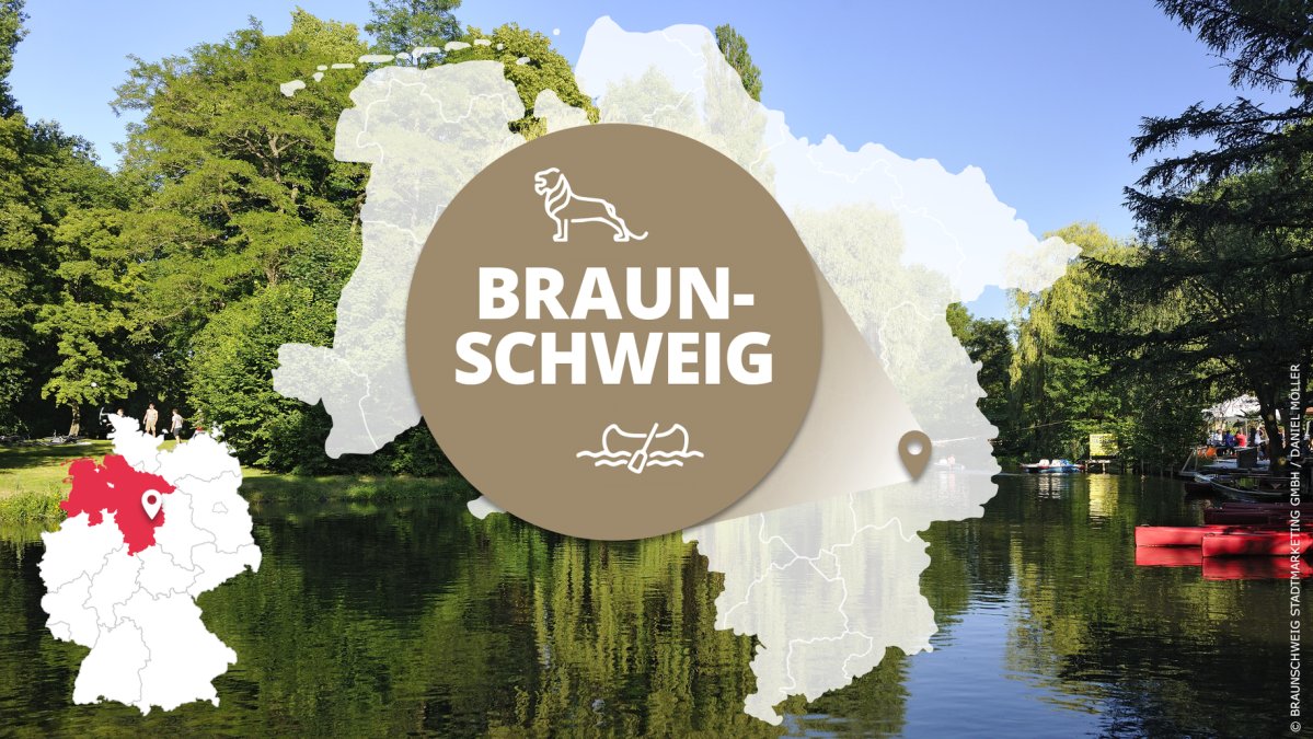 Städtekarte Braunschweig 2023